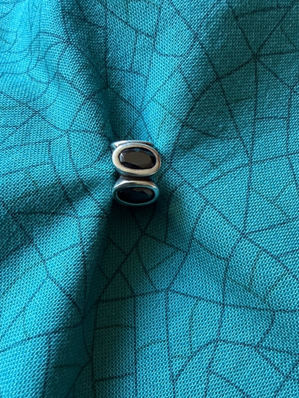 Pandora “Oval Lights” Brown CZ Charm